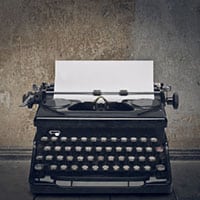 Photo of Typewriter - Query Letter Definition